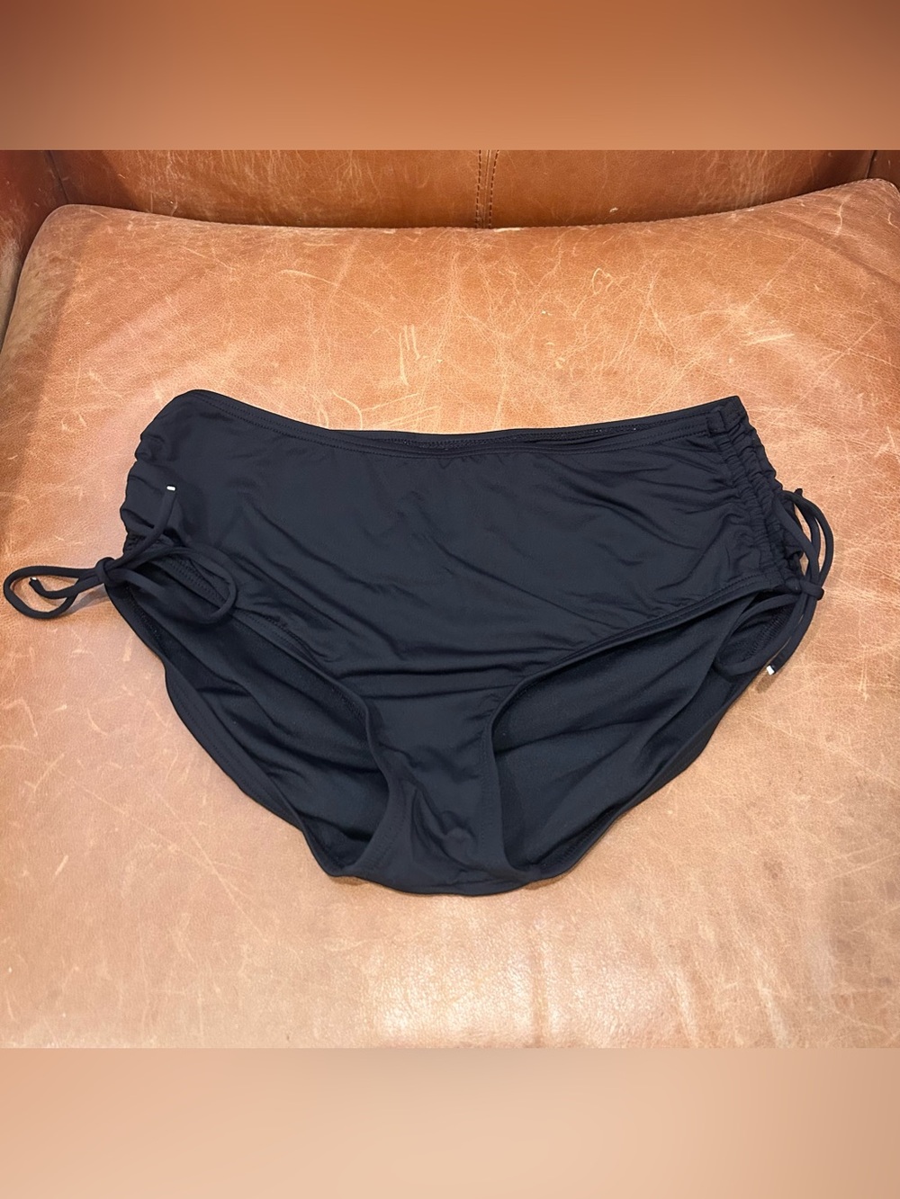 Beach House High Waisted Bikini Bottoms with Side Ties
